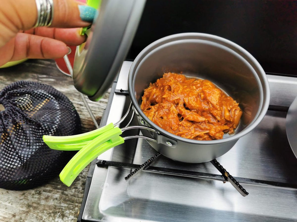WAUTTON ALUMINUM CAMPING COOKWARE MESS KIT – REVIEW