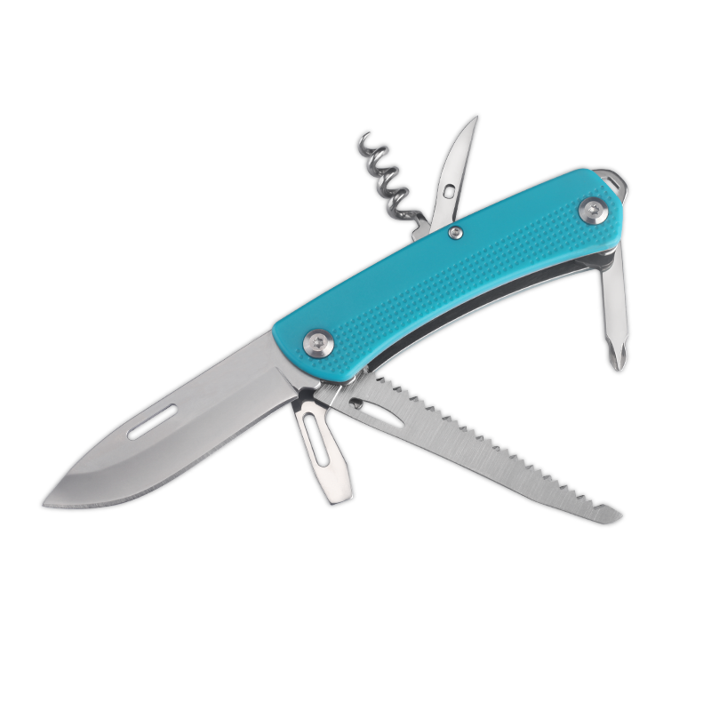 Hot Selling Portable Pocket Knives 440Stainless Steel Pocket Knives Multitool with Plastic Handle