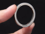 Titanium Alloy Key Rings Keychains Buckle Pendant Super Light Man Car Keychain for Male Creativity Gift Keyfobs Crafts Key Ring