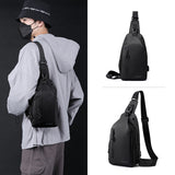 Crossbody Sling Backpack Sling Bag Travel Hiking Chest Bag Daypack