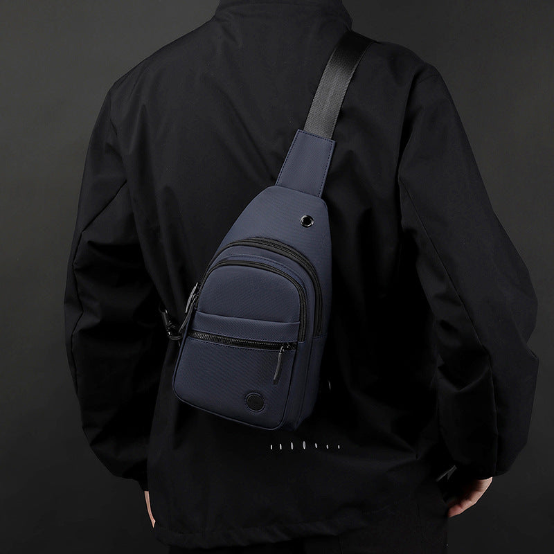 Sling Bag Crossbody Backpack: Over Shoulder Daypack Casual Cross Chest Side Pack