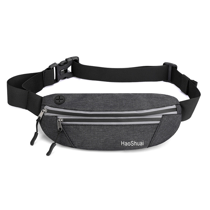 Fanny Pack for Women Men Water Resistant Small Waist Pouch Slim Belt Bag withPockets for Running