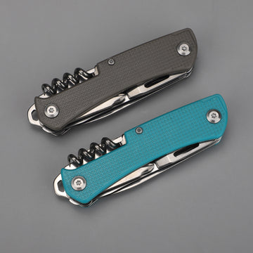 Hot Selling Portable Pocket Knives 440Stainless Steel Pocket Knives Multitool with Plastic Handle