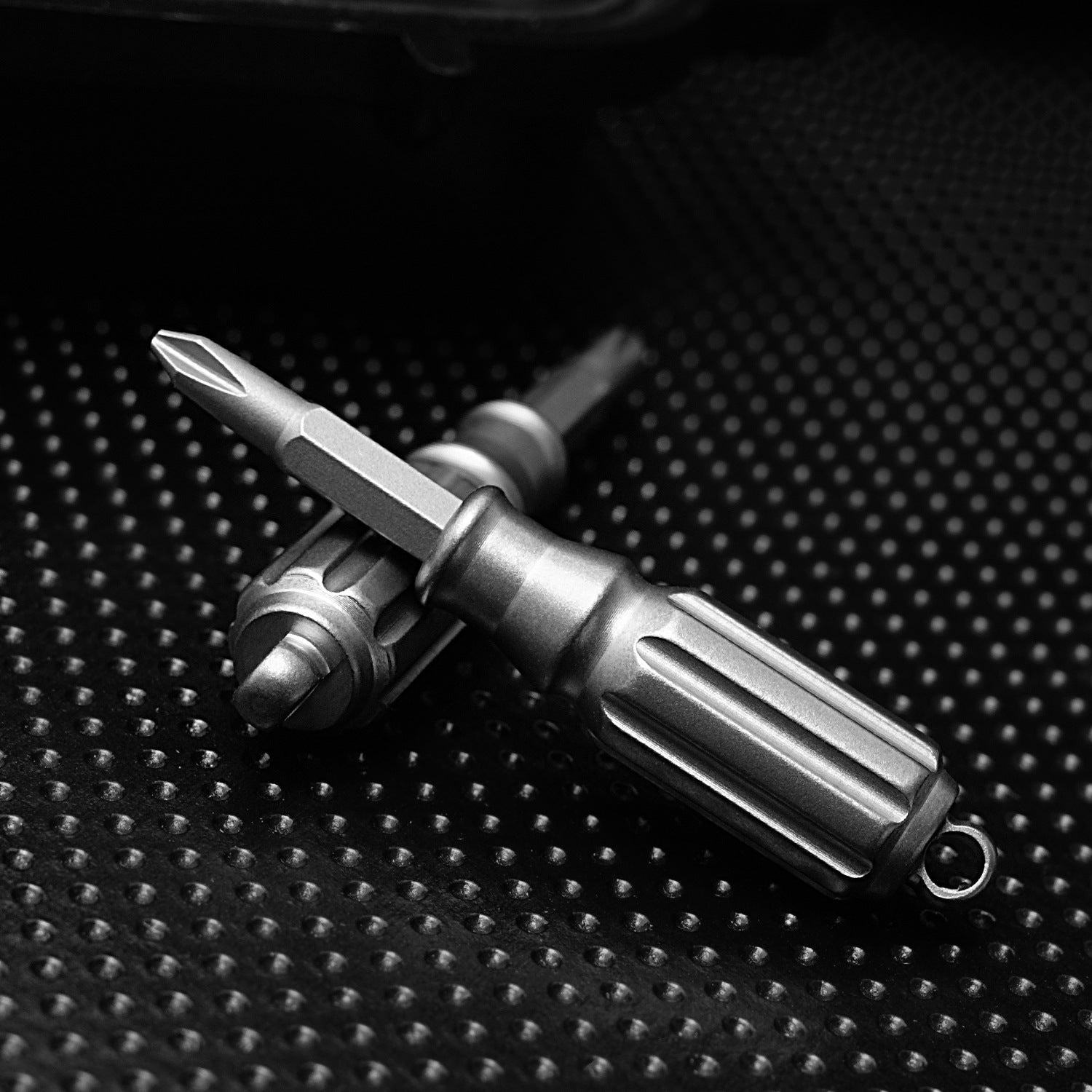 Titanium Mini Screwdriver for Men - Compact EDC Pocket Tool - Outdoor Survival Gear & Everyday Carry Multi-Tool