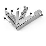 Multi Tool Carabiner Folding Tool Kit, Keychain Multitool, Screwdrivers, Bottle Opener, Phone Holder for Camping, Hiking, Everyday Use