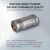 Keychain TItanium Alloy Flashlight EDC