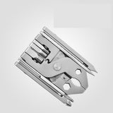 25-in-1 Multitool Clamps and Vises Stainless Steel Pocket Knife with Screwdriver Sleeve with Sheath-Perfect for Outdoor, Survival, Camping, Hiking, Simple Repair