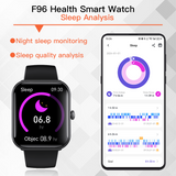 Blood Sugar Glucose Monitor Smart Watch for Diabetics