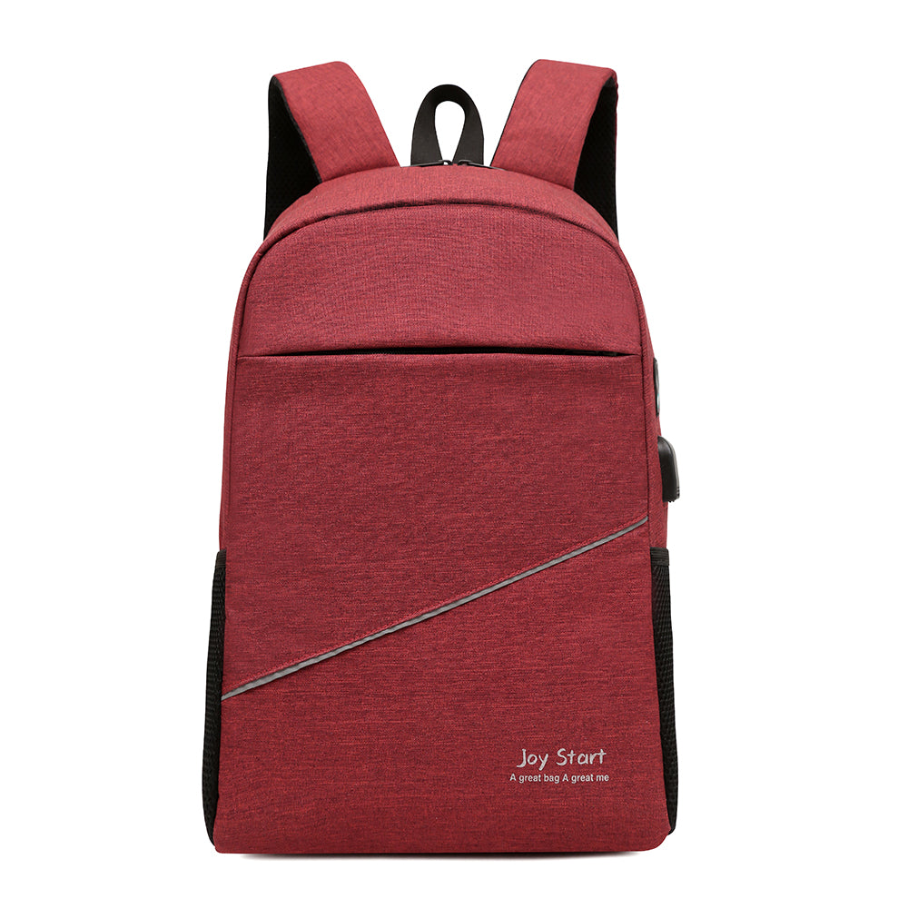 Leisure Computer 14-inch Laptop Bag Backpack Waterproof Nylon 14-inch Laptop Bag Lightweight with Multiple Pockets for Casual Daily Use