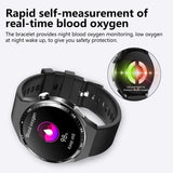 2025 New Accurate Measure ECG+PPG Smart Watch Men Full Touch Screen Sport Fitness Watches Bluetooth For Android ios Smartwatch