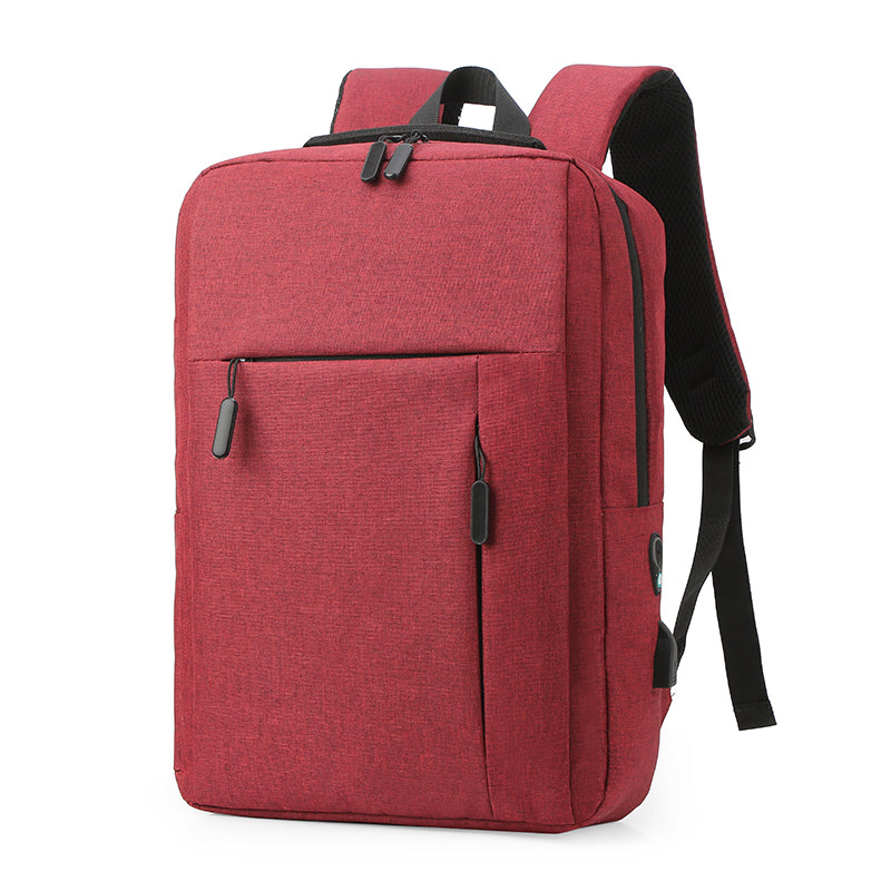 Premium Grey Fashion Backpack Spacious Durable Travel-Friendly – Free Your Hands for Daily Commute