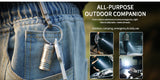 Keychain TItanium Alloy Flashlight EDC  Super Bright Mini led flashligts with Pocket Size