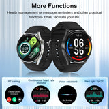 Smart Watch Fitness Tracker with Heart Rate Blood Oxygen Blood Pressure Sleep Monitor 100 Sports Modes Step Calorie Counter
