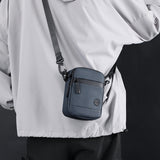Men's Waterproof Nylon Crossbody Bag - Lightweight & Durable Everyday Travel Bag with Adjustable Strap