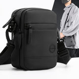 Men's Waterproof Nylon Crossbody Bag - Lightweight & Durable Everyday Travel Bag with Adjustable Strap