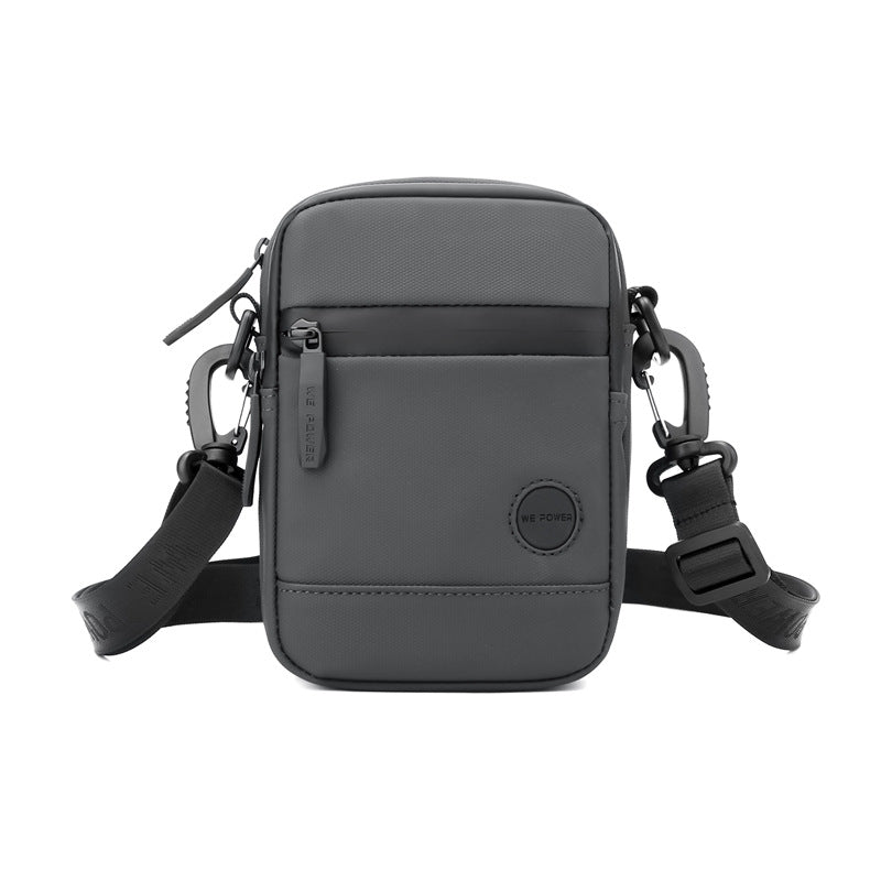 Men's Waterproof Nylon Crossbody Bag - Lightweight & Durable Everyday Travel Bag with Adjustable Strap
