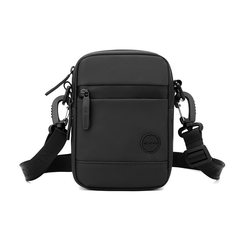 Men's Waterproof Nylon Crossbody Bag - Lightweight & Durable Everyday Travel Bag with Adjustable Strap