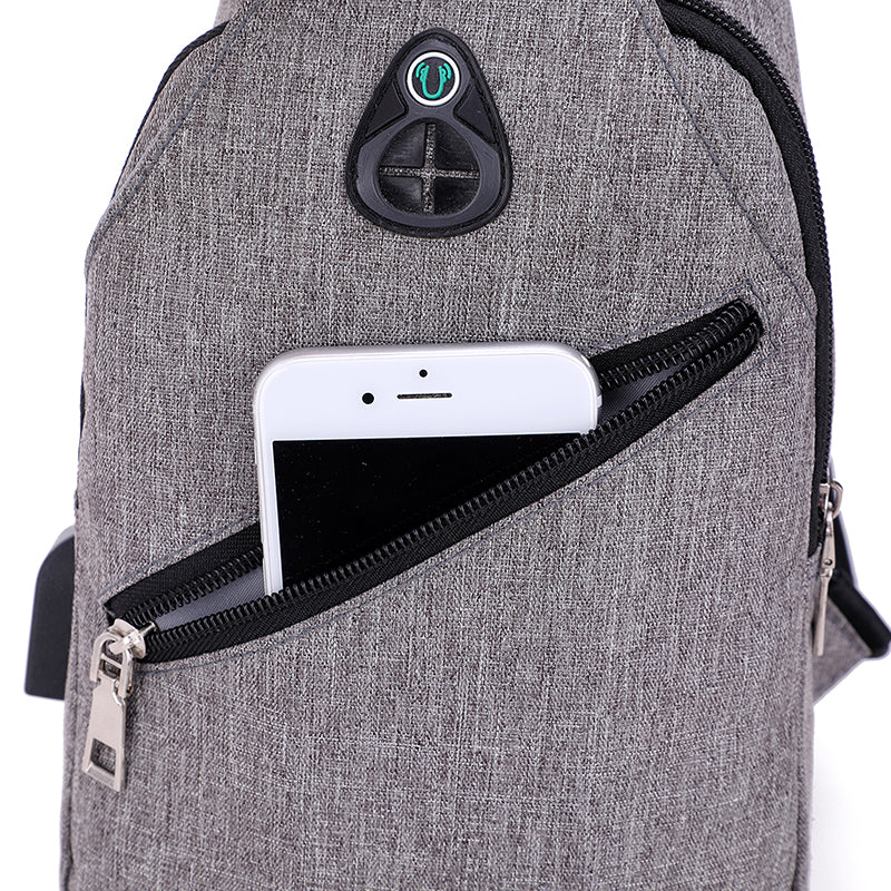 Men's Fashion Crossbody Bag - Multi-functional Casual Business Sling Bag for Everyday Use