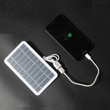Outdoor solar charger for mobile phone 2W/5V