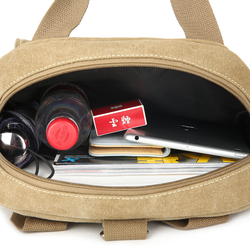 Multi-functional sling shoulder bag