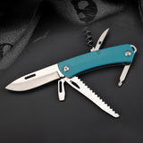 Hot Selling Portable Pocket Knives 440Stainless Steel Pocket Knives Multitool with Plastic Handle