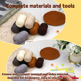 The WaWAJI Beginners Crochet Kit with Easy Peasy Yarn Learn to Crochet Kits for Beginners