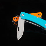 Hot Selling Portable Pocket Knives 440Stainless Steel Pocket Knives Multitool with Plastic Handle