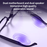 2025 Fashion AI 100MP Camera Smart Glasses Waterproof Bluetooth Call Playing Music Smart Glasses
