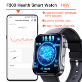 ECG smart watch with blood pressure monitor body temperature blood glucose heart rate blood oxygen