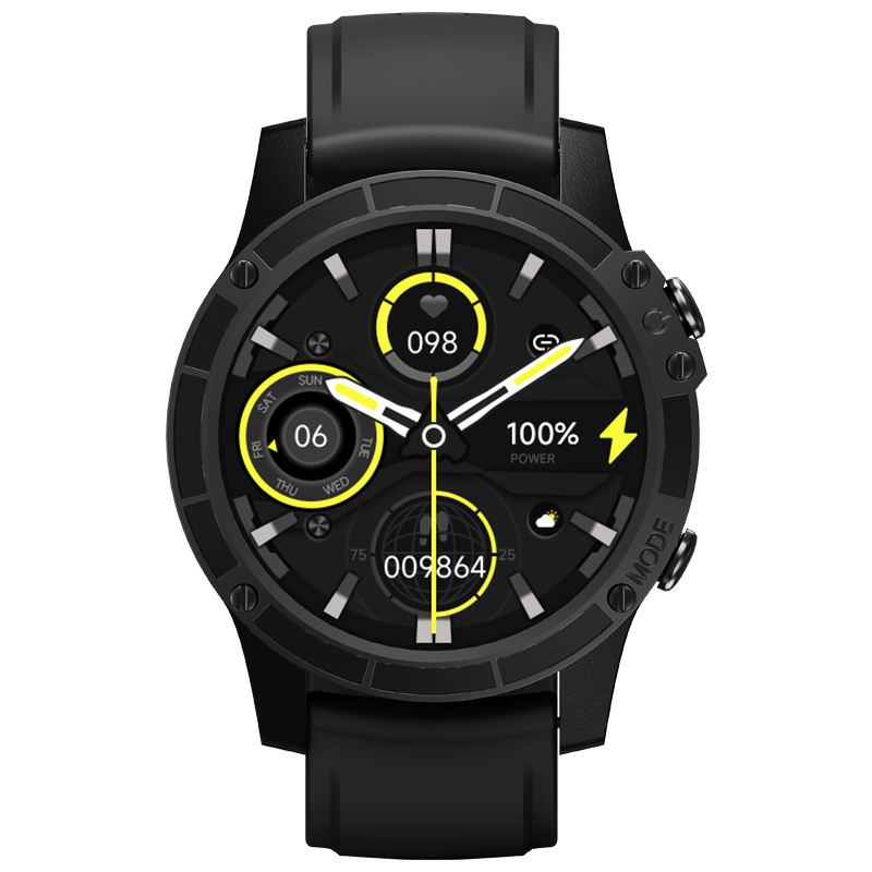 Android smart watch text and call women bluetooth iphone compatible 1.45 Smartwatch for Men Women Answer Make Call Black