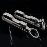 Men's Titanium Alloy Keychain - Lightweight & Strong Key Ring