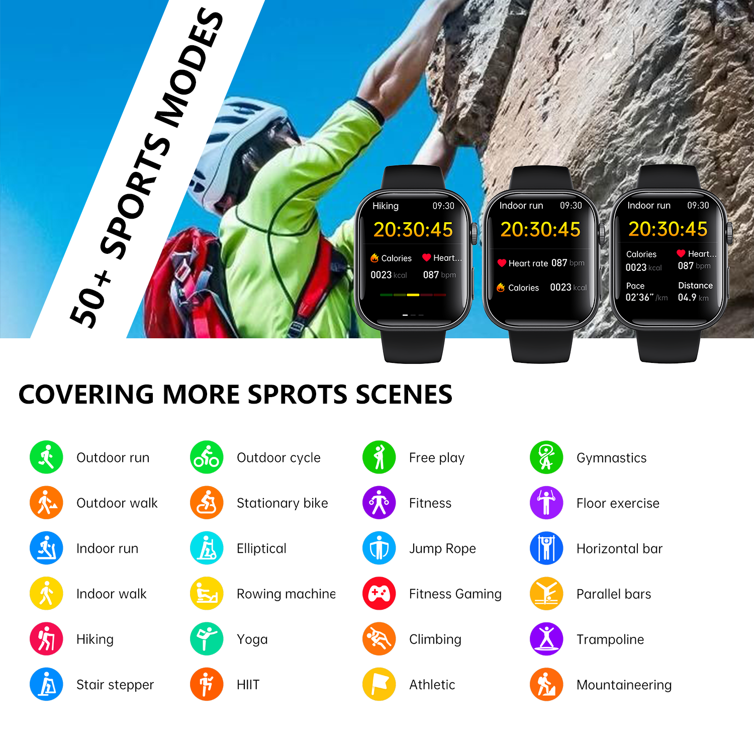 Best ECG Smart Watch of 2024 With Blood Pressure Monitor Blood Glucose Wautton Outdoor Gear