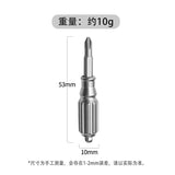 Titanium Mini Screwdriver for Men - Compact EDC Pocket Tool - Outdoor Survival Gear & Everyday Carry Multi-Tool