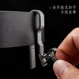 Men's Titanium Alloy Keychain - Lightweight & Strong Key Ring