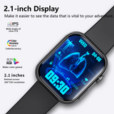 Best ECG Smart Watch of 2024 With Blood Pressure Monitor+Blood Glucose Monitoring