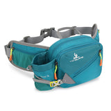 Wautton Outdoor Fanny Pack Bum Bag Big Campacity Water Resistant Nylon with Water Bottle Holder