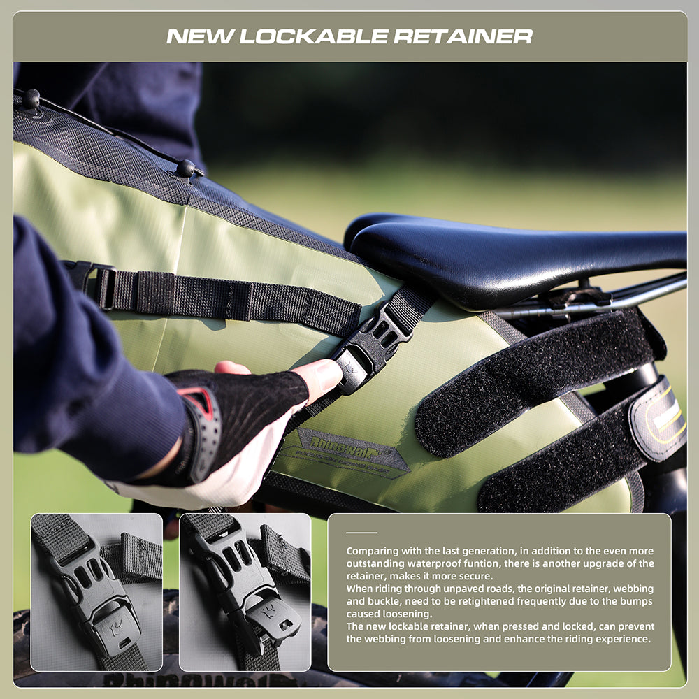 Bike Seat Bag, Bicycle Saddle Bag Under Seat 3D Shell