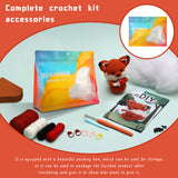 The WAWAJI Easy Peasy Beginner Bundle Crochet Kit with Crochet Kit Bundle for Beginners