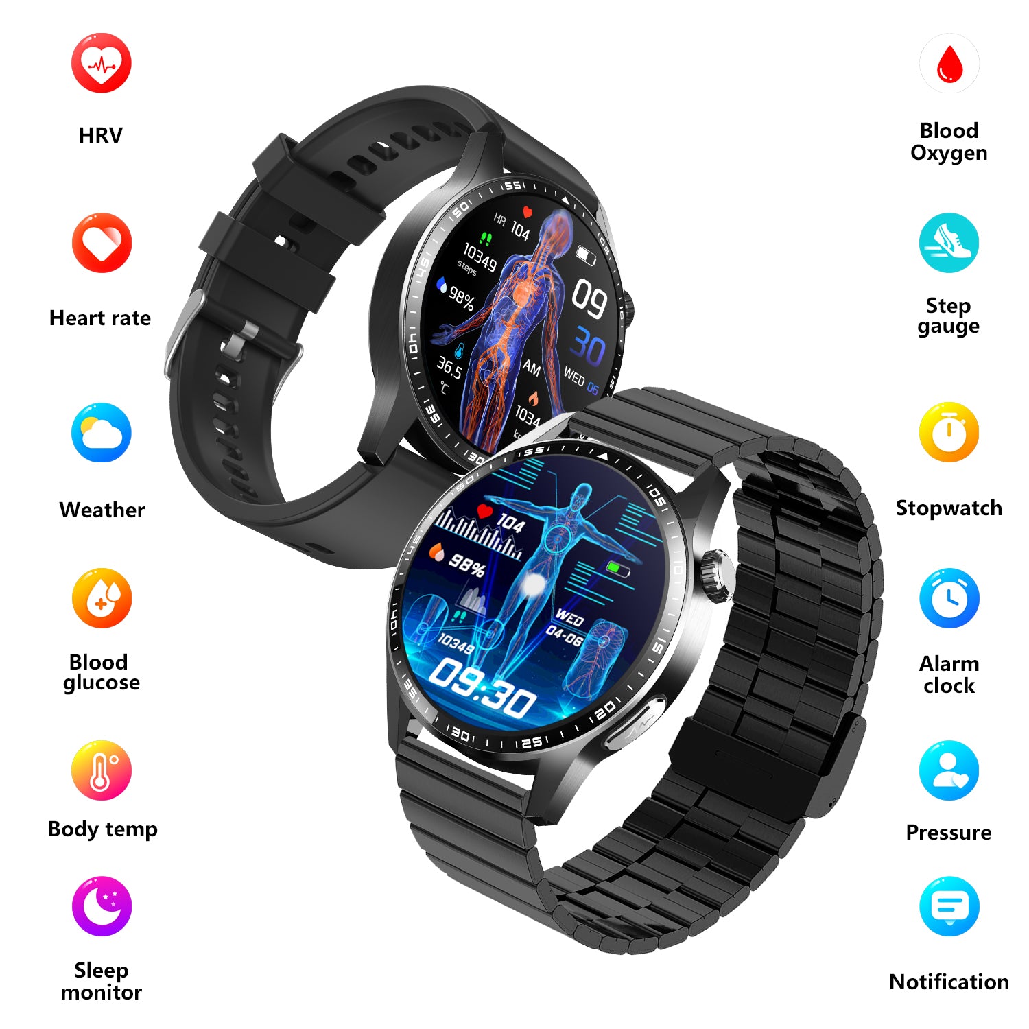Smart watch hrv deals