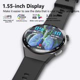 2024 New Accurate Measure ECG+PPG Smart Watch Men Full Touch Screen Sport Fitness Watches Bluetooth For Android ios Smartwatch