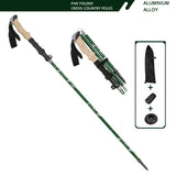 Adjustable Walking Stick Trekking Aluminum alloy Climbing Stick