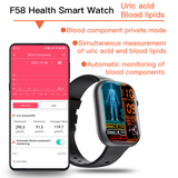 Smart Watch for Men Women Health: blood sugar monitor  blood lipids Uric acid