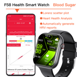 Smart Watch for Men Women Health: blood sugar monitor  blood lipids Uric acid