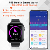 Smart Watch for Men Women Health: blood sugar monitor  blood lipids Uric acid