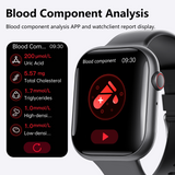 Smart Watch for Men Women Health: blood sugar monitor  blood lipids Uric acid