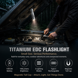 best titanium flashlight for everyday carry