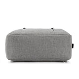 Premium Grey Fashion Backpack: Spacious, Durable, & Travel-Friendly – Free Your Hands for Daily Commute