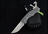 EDC Pocketed Knife Finish 7095 Survival Folding Tool