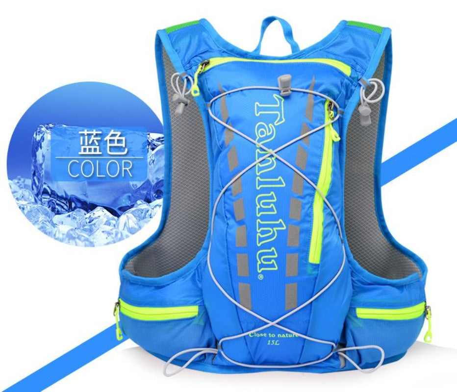 15L cycling running backpack men ultralight breathable backpack