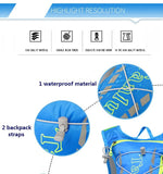 15L cycling running backpack men ultralight breathable backpack